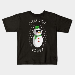 Snow man Kids T-Shirt